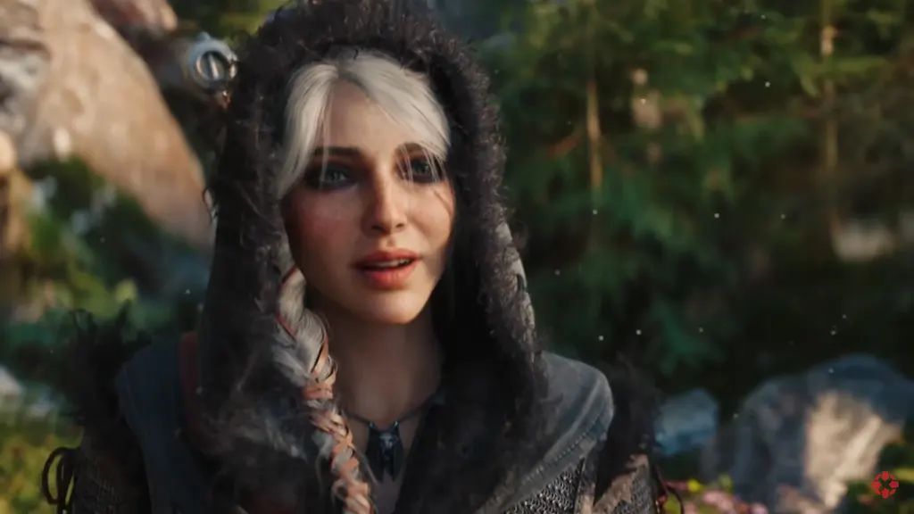 cdpr-the-witcher-new-saga-screenshot-collection "Close-up screenshot from The Witcher 4 tech demo on Unreal Engine 5, displaying intricate armor