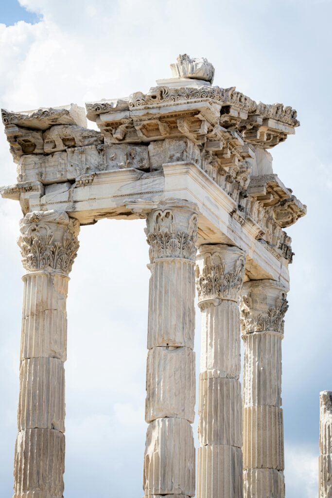 pexels-photo-31575604-31575604 Explore the majestic ancient ruins of Pergamon in İzmir, showcasing beautiful classical architecture.
