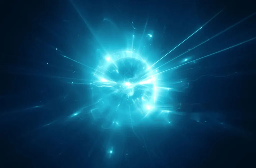 time machine futuristic concept