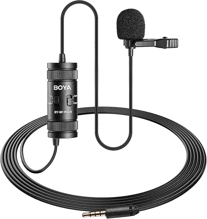 Boya-BY-M1-Lavalier-Microphone-1 Boya BY M1 Lavalier Microphone 1