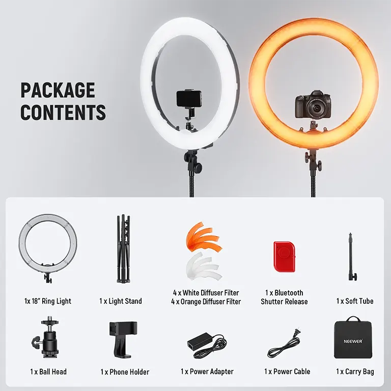 NEEWER-18-inch-LED-Ring-Light-Kit-3 NEEWER 18 inch LED Ring Light Kit 3