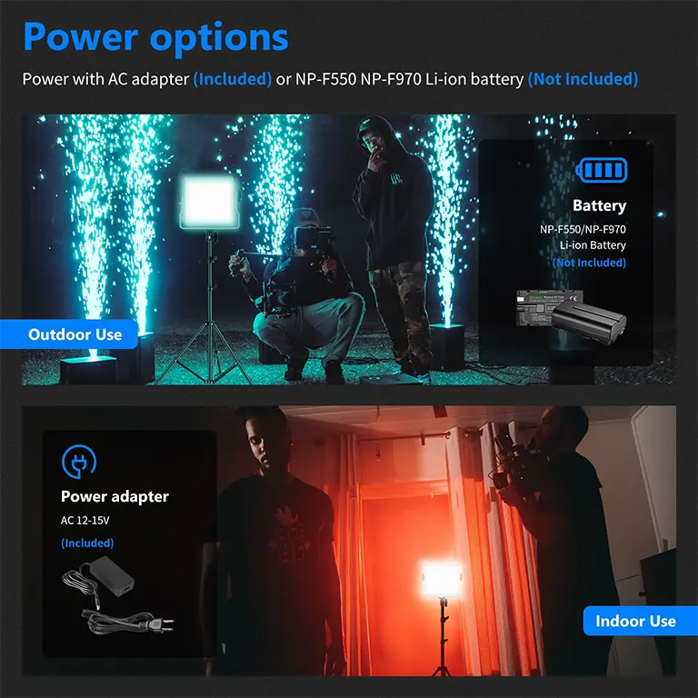 NEEWER-660-LED-Video-Light-Bi-Color-2 NEEWER 660 LED Video Light Bi Color 2