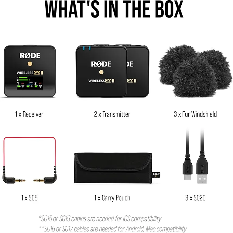 Rode-Wireless-GO-II-Wireless-Microphone-System-3 Rode Wireless GO II Wireless Microphone System 3