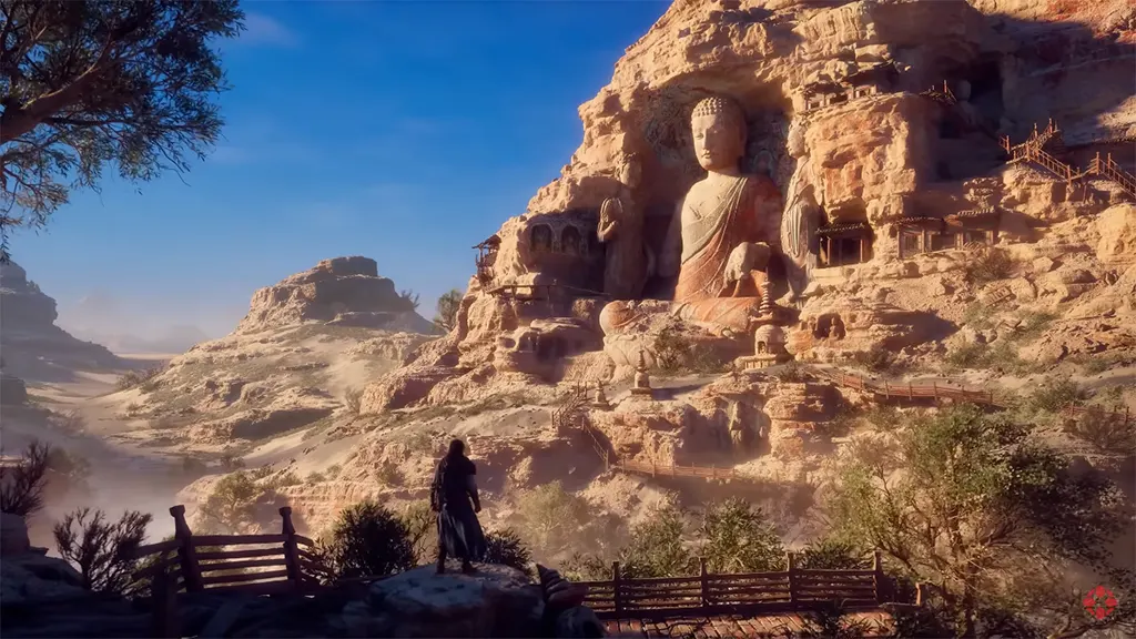 netease-blood-message-game-reveal A wide shot of a stunning, desolate desert landscape rendered in Unreal Engine 5 from Blood Message, conveying the game's expansive historical setting