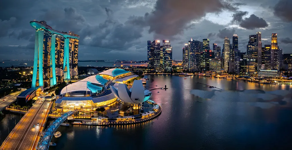 most-powerful-passports-2025-map-singapore World map highlighting the top 10 most powerful passports in 2025 by country