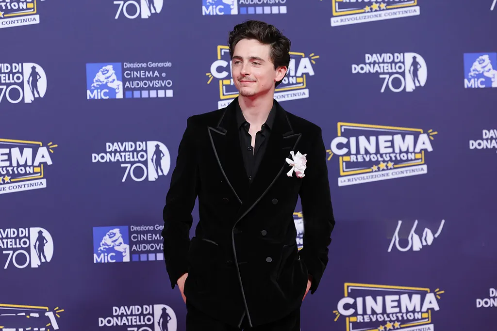 timothee-chalamet-cannes-2025-velvet-cape-alexander-mcqueen Timothée Chalamet at Cannes Film Festival 2025 in a dramatic velvet Alexander McQueen cape, redefining menswear fashion trends.
