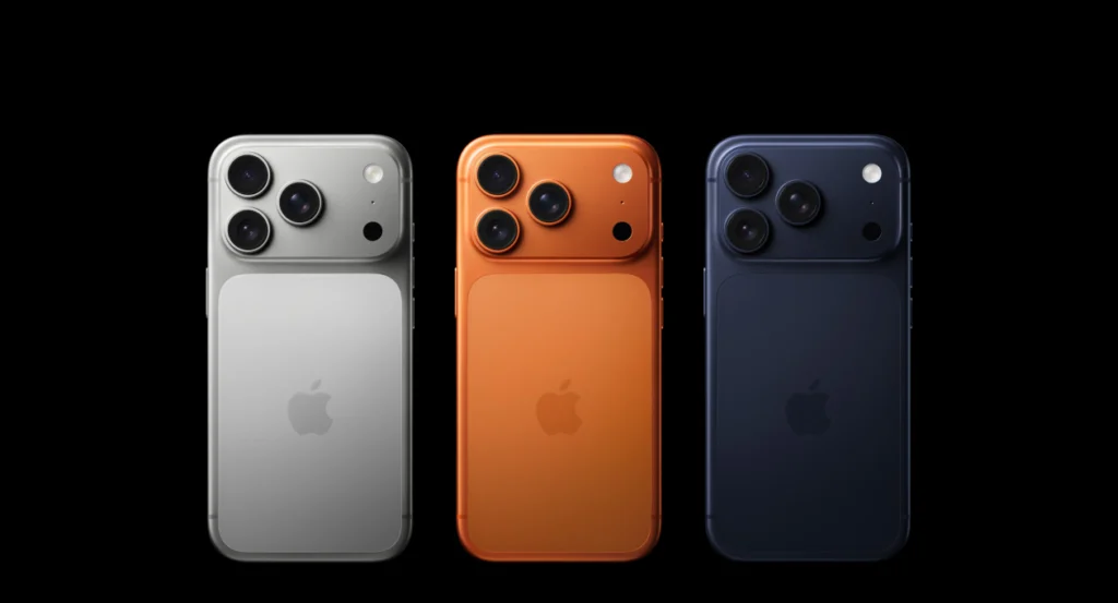 iphone-17-pro-colors iPhone 17 Pro color options including Crimson Red and Deep Blue