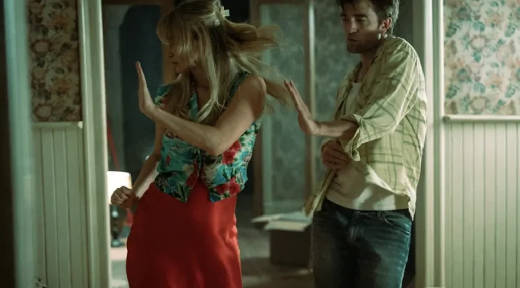 Jennifer Lawrence in a scene from “Die My Love,” her new 2025 psychological drama.