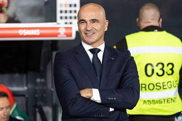 Portugal players celebrate their 3-0 victory over Ireland in Lisbon.