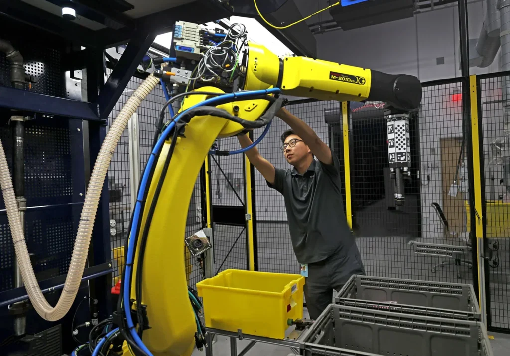 •	Amazon robotics workforce 2025