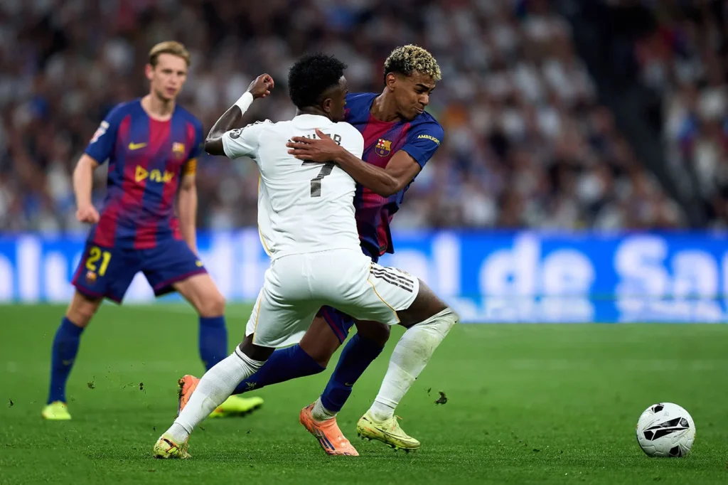 lamine yamal performing against real madrid